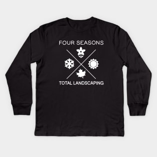 Four Seasons Total Landscaping Kids Long Sleeve T-Shirt